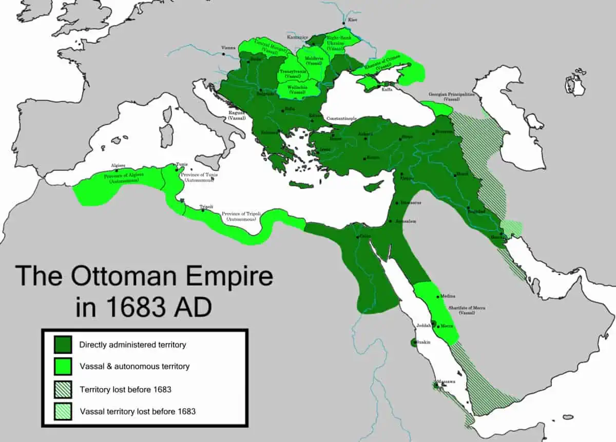 Osmanisches Reich 1683 